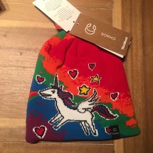 NWT Chaos unicorn beanie